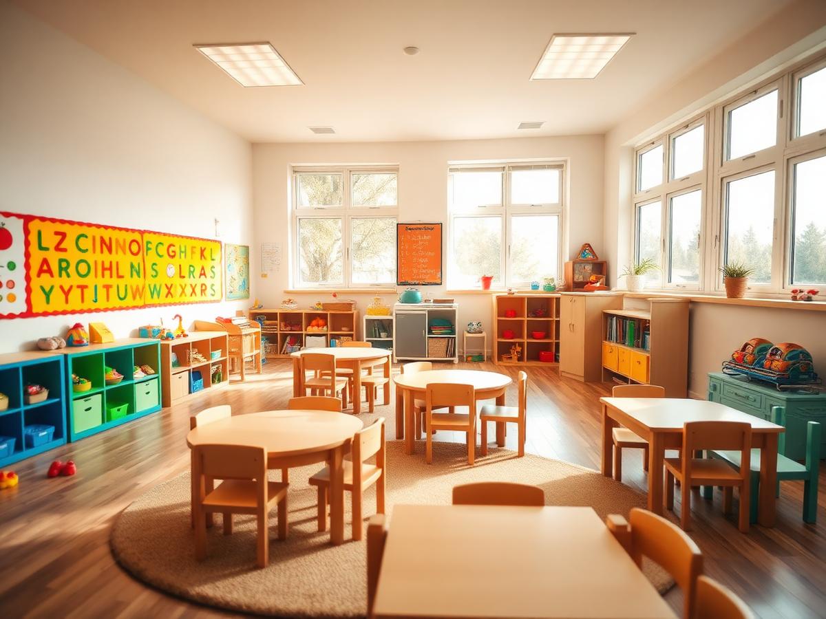 Bright, safe classrooms